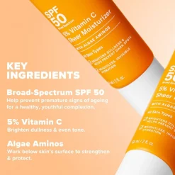 5% Vitamin C Sheer Moisturizer SPF 50 60ML
