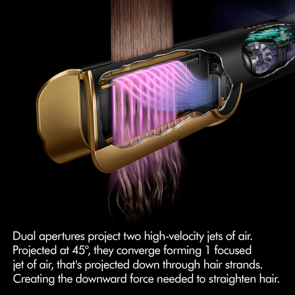 Airstrait™ Straightener (Onyx/Gold)