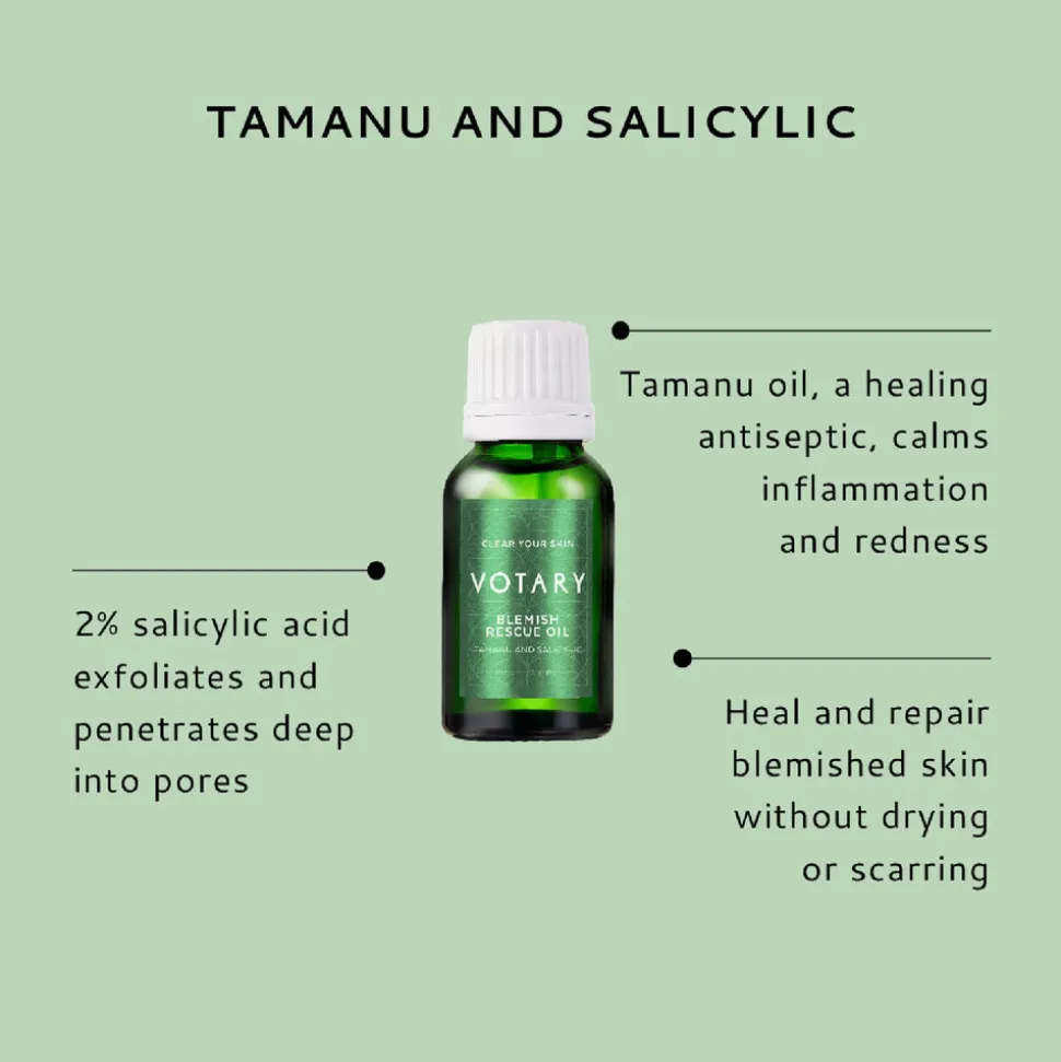 Blemish Rescue Oil – Tamanu and Salicylic 15ML