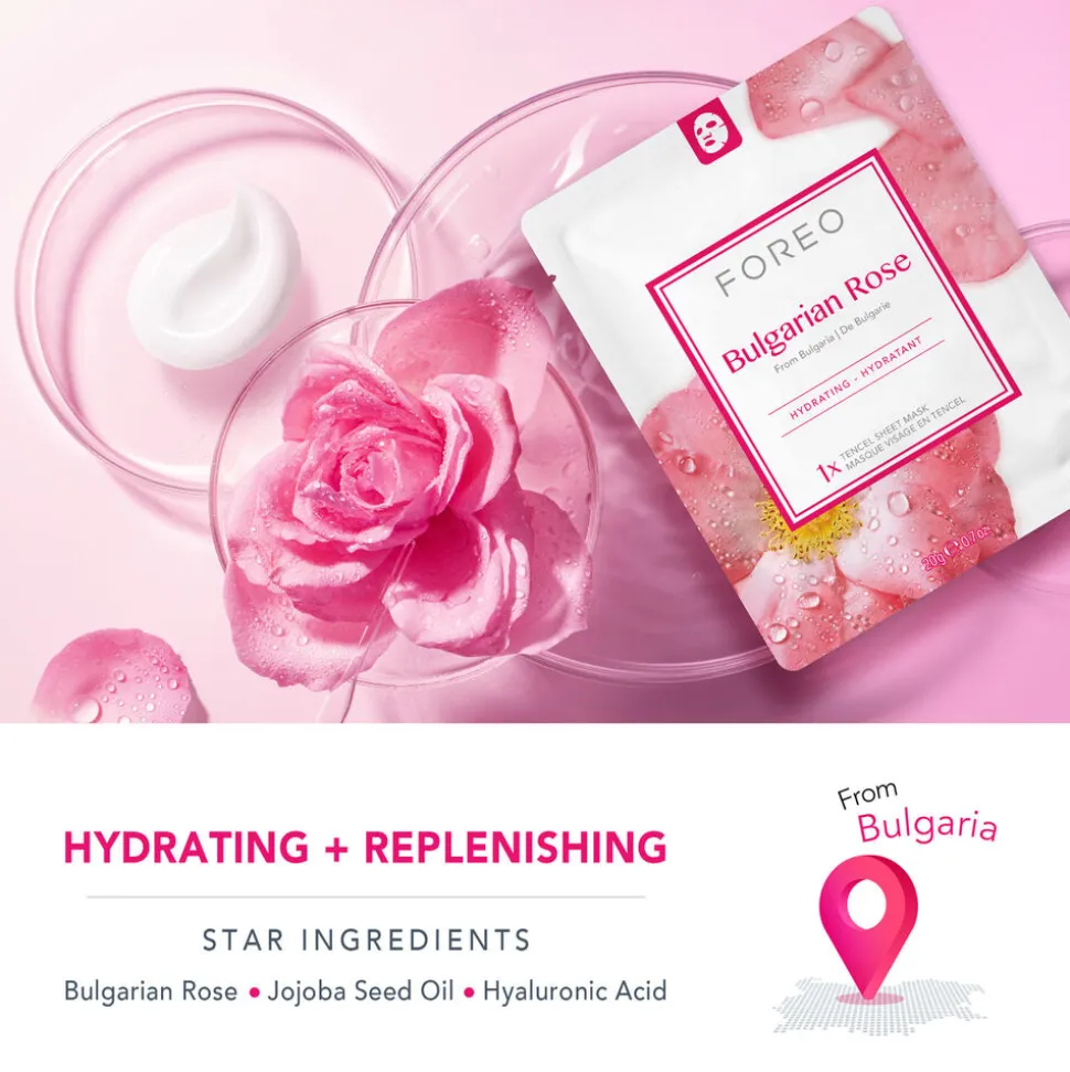 Farm To Face Sheet Mask - Bulgarian Rose