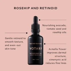 Intense Night Oil - Rosehip and Retinoid 50ML