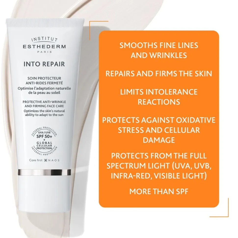 Into Repair SPF50+ Smoothing and Firming Face Care 50ML