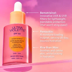 Queen Screen™ SPF50 Super Glow Drops Illuminating 30ML