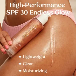 Rose Gold Sun Shield Body Glow Sunscreen SPF 30 150ML
