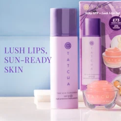 Silky SPF and Lush Lips