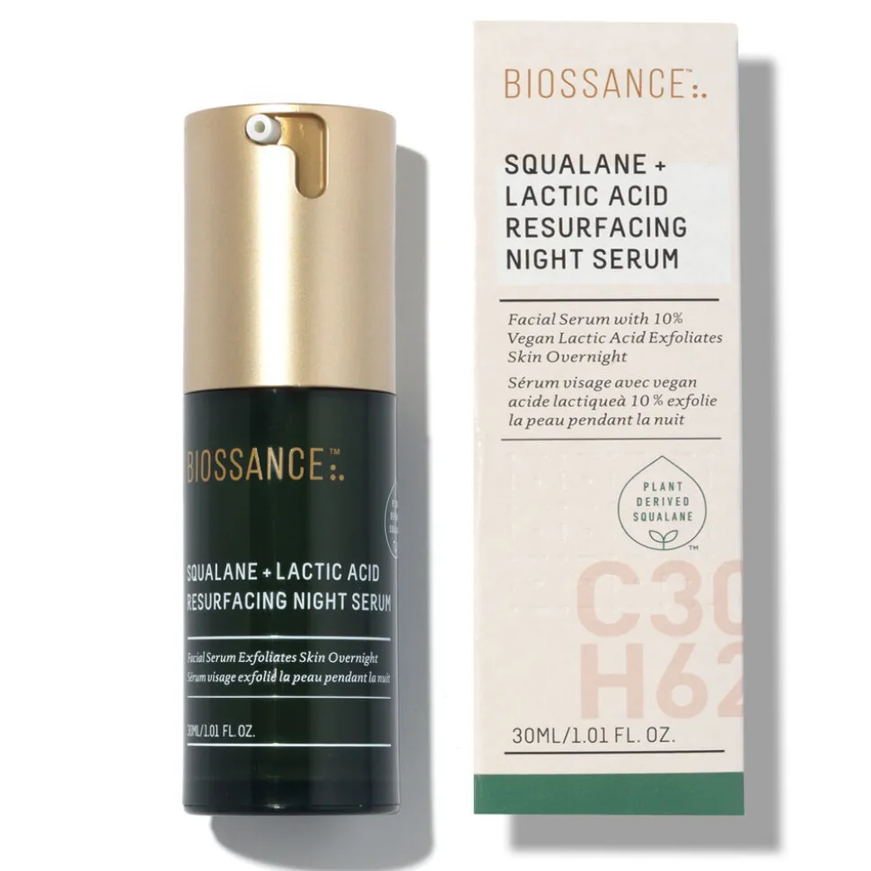 Squalane + Lactic Acid Resurfacing Night Serum 30ML