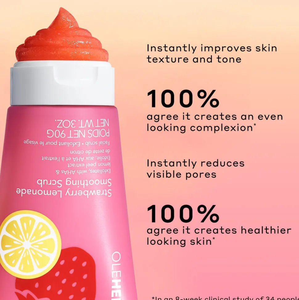 Strawberry Lemonade Smoothing Scrub 90G