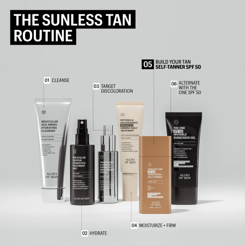 Sunless Tan SPF 50 Daily Self-Tanner 50ML
