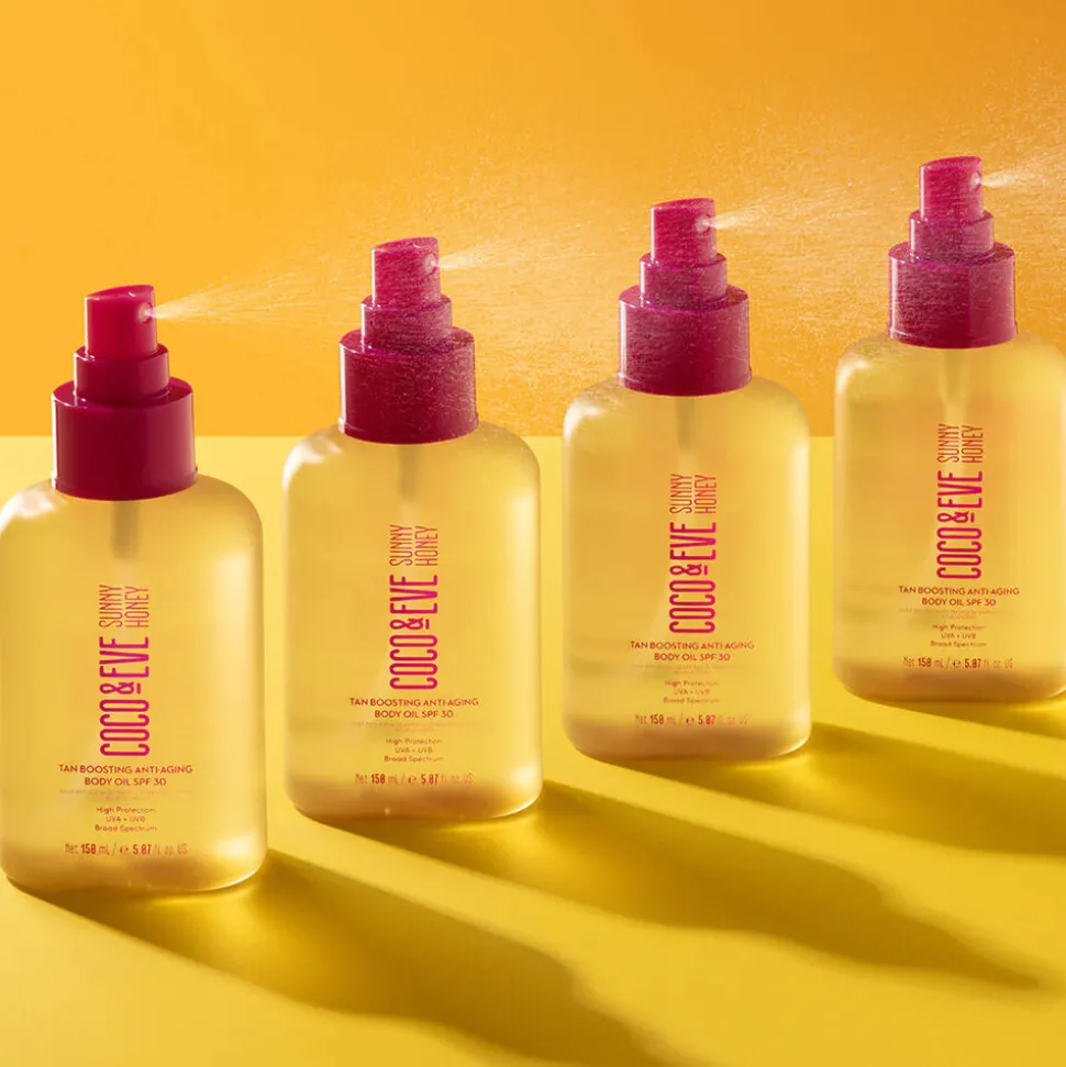 Sunny Honey Tan Boosting Anti-ageing Body Oil SPF30 150ML