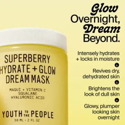 Superberry Hydrate + Glow Dream Mask 59ML