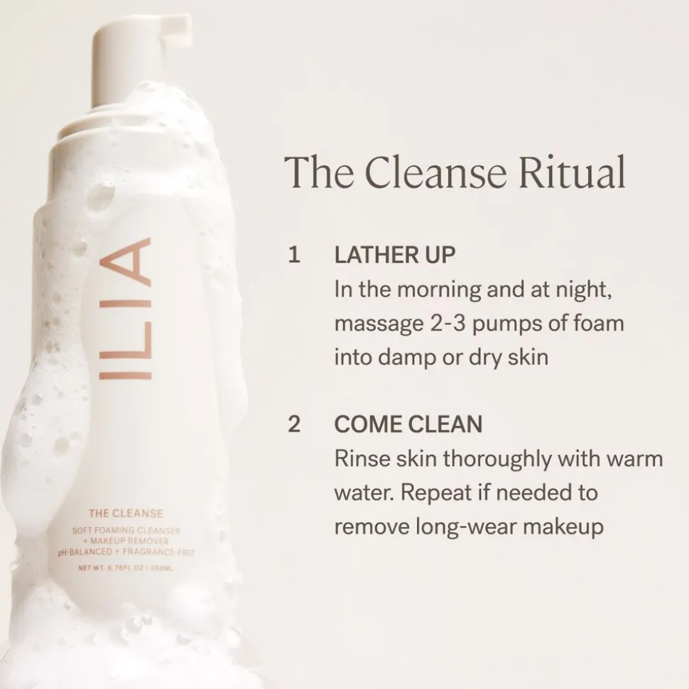 The Cleanse Soft Foaming Cleanser + Makeup Remover