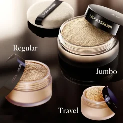 Translucent Loose Setting Powder Jumbo & Velour Puff